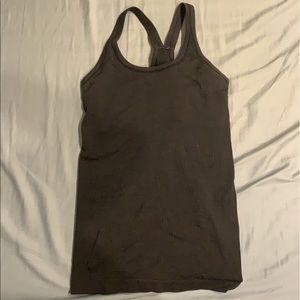 Lululemon Black Ribbed Tank